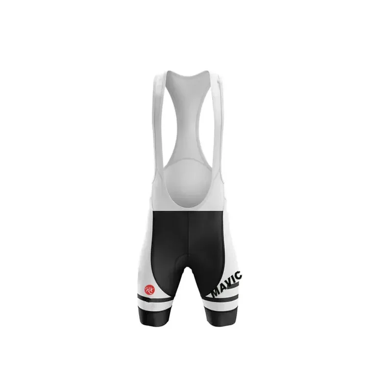 Rx Mavic Cycling Bib Shorts Summer Men's 19D Gel Padded Bike