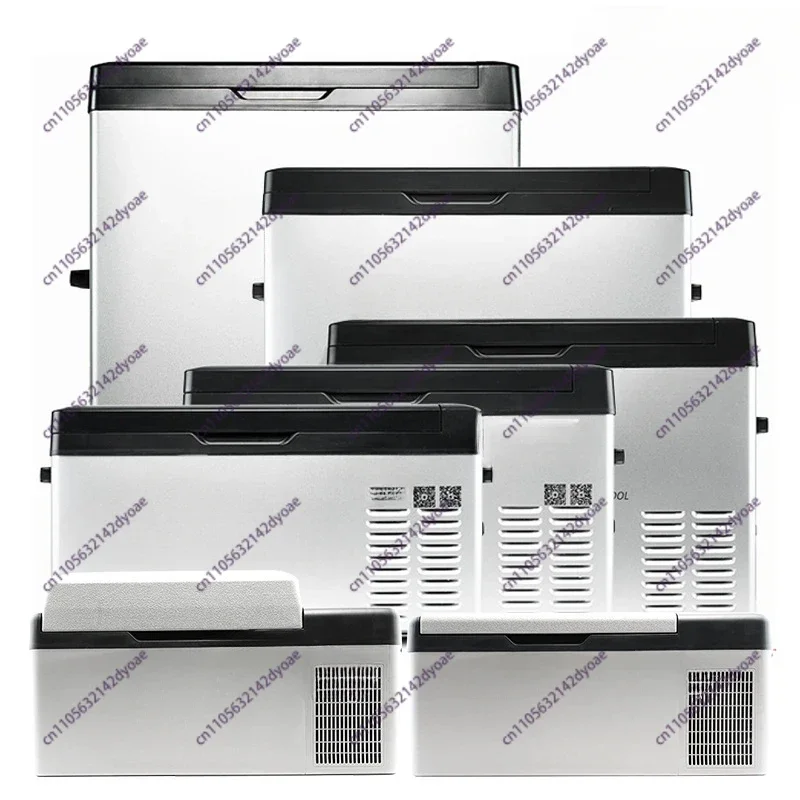 12V/24V/220V 15L 미니 냉장고 컴프레서 냉동 차량용 냉장고 휴대용 냉동고 쿨러 야외 캠핑용 냉장고