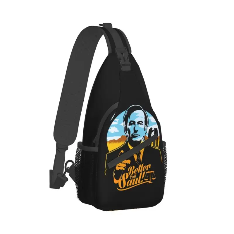 

Heisenberg Breaking Bad Sling Crossbody Backpack Men Custom Better Call Saul Shoulder Chest Bag for Travel Hiking Daypack