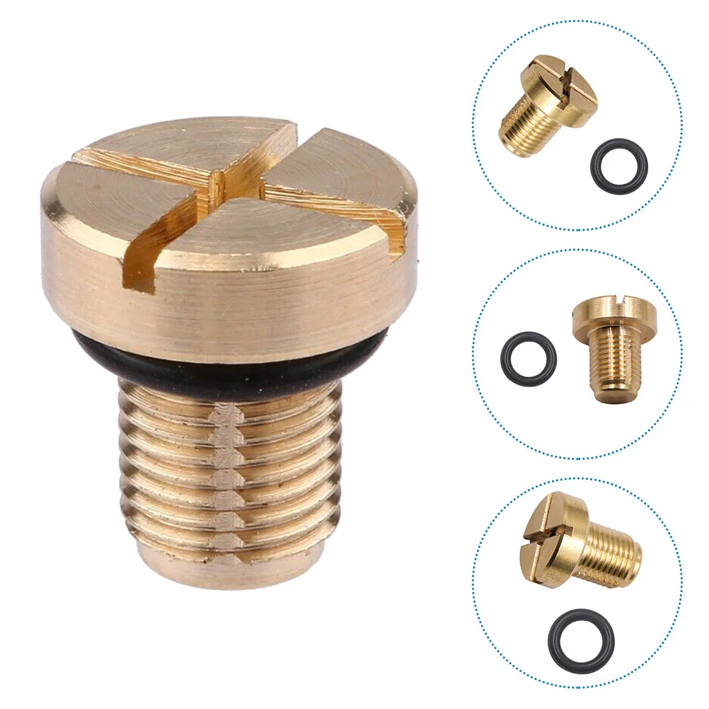 

Car Radiator Screws Coolant Drain Tank Bleeder Expansion Reservoir Plug Plastic Ring Air