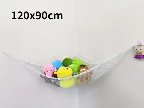 S/M/L Cute Children Bedroom Toys Hammock Net Stuffed Animals Toys Hammock Net Organize Storage Mesh Holder swing Storage Boxes - Image 7