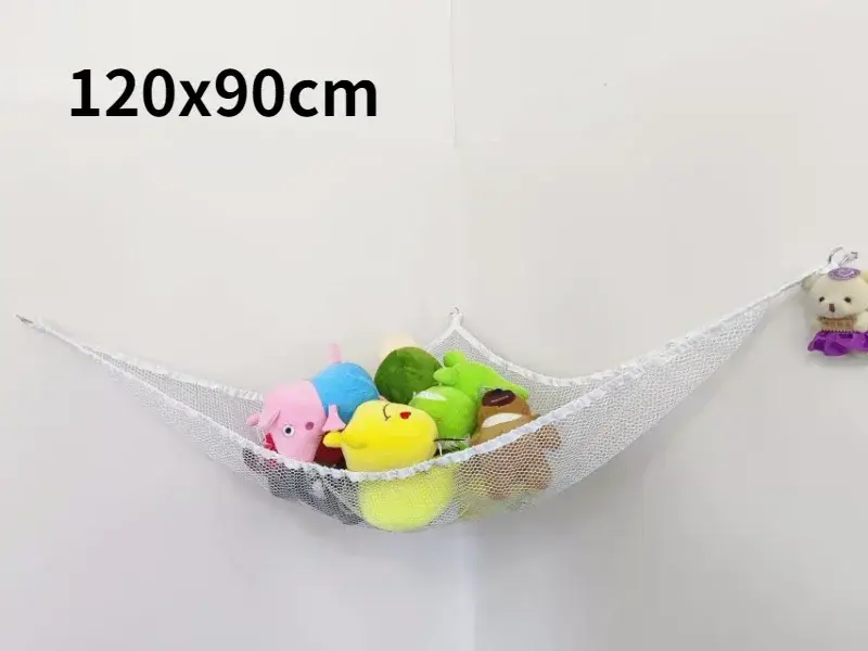 S/M/L Cute Children Bedroom Toys Hammock Net Stuffed Animals Toys Hammock Net Organize Storage Mesh Holder swing Storage Boxes - Image 7