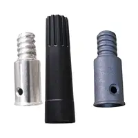 Threaded Tip Household Gadget Durable Easy Installation Connector Replace Heavy Duty Handle Tips for Telescopic Pole Brush Head 1