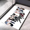 Kpop Boy S-stray Kids Floor Mat Home Bedroom Kitchen Non-slip Floor Rug, Absorbent Anti-fouling Door Mats 1