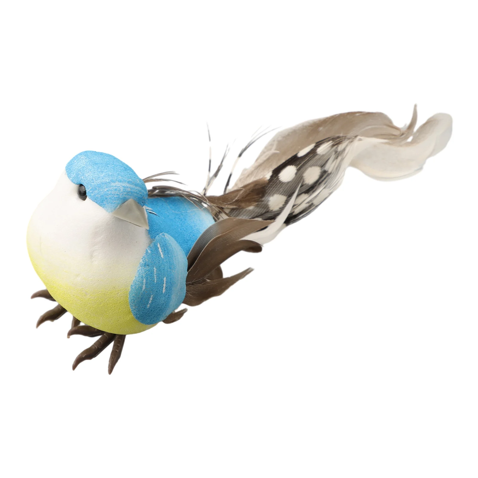 

Convenient Durable Useful Artificial bird Perched Tree Woodland Feather Garden Holiday Miniature Simulation Christmas