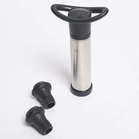 Wine Stopper With Vacuum Pump Bar Accessories Air lock Aerator Rubber Black Bottle Stopper Keep Wine Fresh Saver Sealing 5