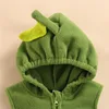 0-24months Unisex Baby Cosplay Rompers Set Green Avocado-Shaped Romper Stockings Infant Boy And Girls Stage Performance Bodysuit 4