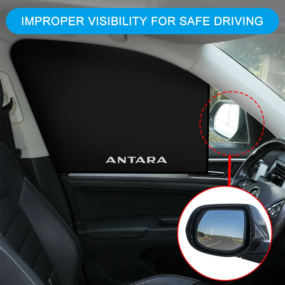 Magnetic Car Side Window Sunshades for Enhanced Sun Protection