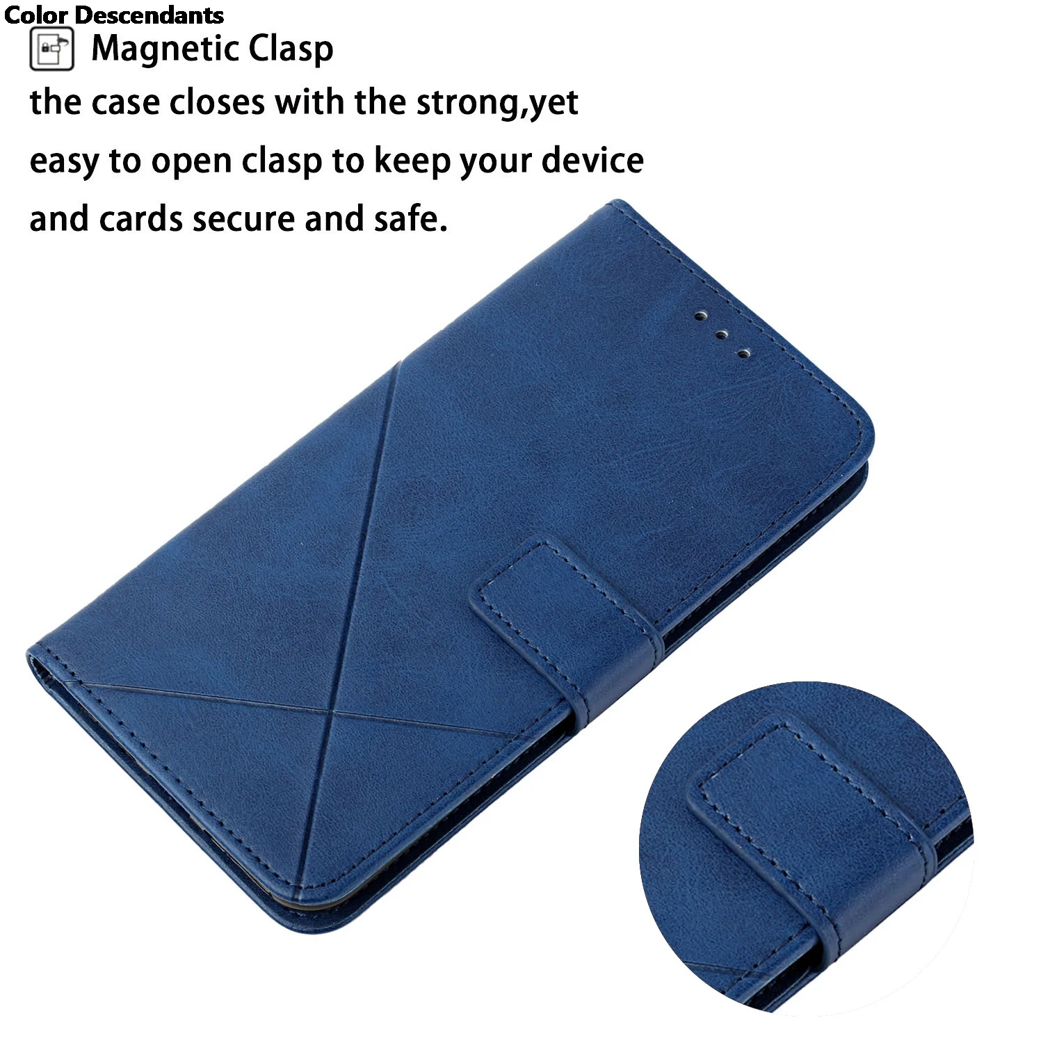 Elegant Flip Leather Phone Case with Stand and Dirt-Resistant Design