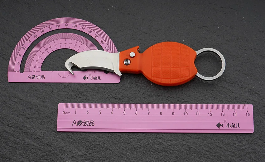 Description Picture 5 of itemGRAGI Pocket Knife Multifunctional Outdoor Diving Folding Knives Quick Wrap Knife Gift Key Chain Camping Tools With Whistles EDC