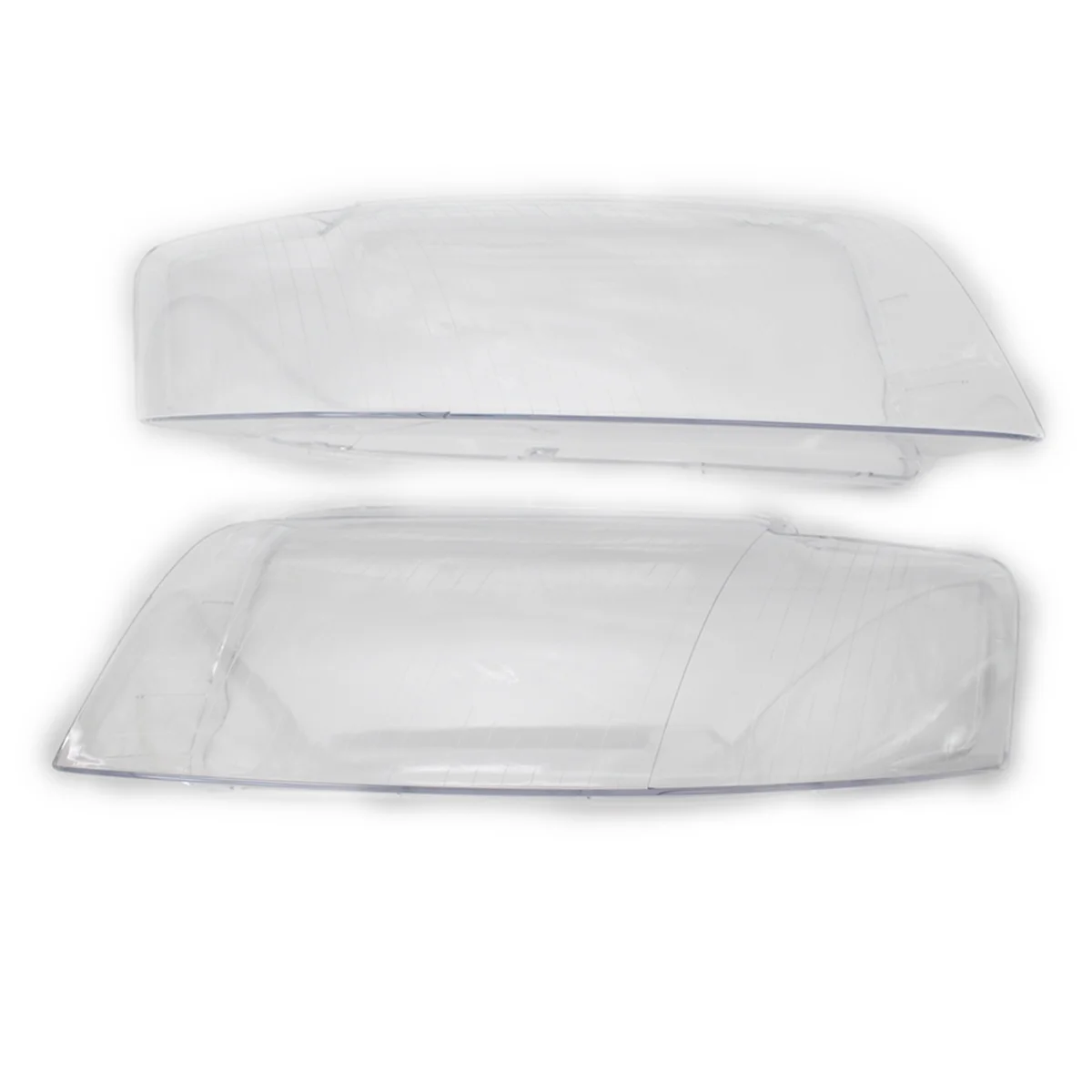 

1Pair Car Headlight Shade Transparent Lampshade Headlight Cover (LH+RH) 8E0941029C 8E0941029D for Audi