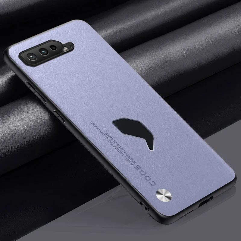 Luxury Silicone Full Protection Phone Case with PU Leather Design