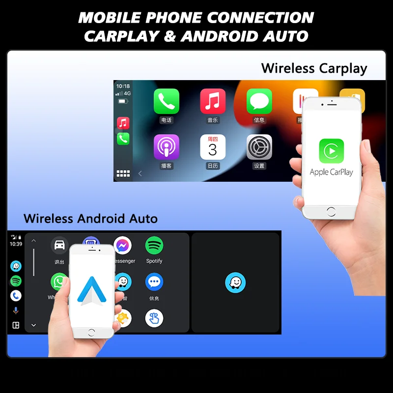 Reproductor Multimedia Android 14 CarPlay para Lexus ES ES200 ES250 ES300H ES350 2018-2021, Radio para Auto que Conserva el Menú Original 2