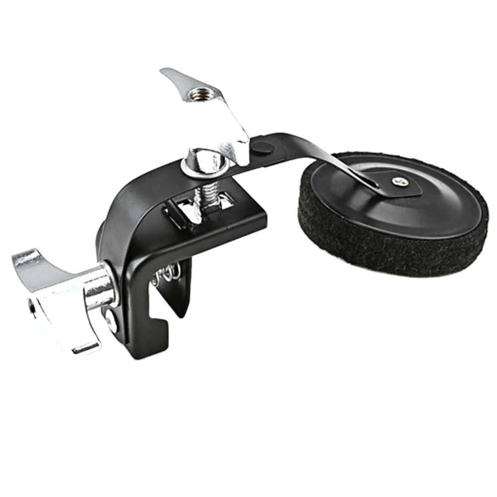 

Drum Silencer Tone Control Metal Percussion Parts Mute with Knob Replacement Accessories Practice