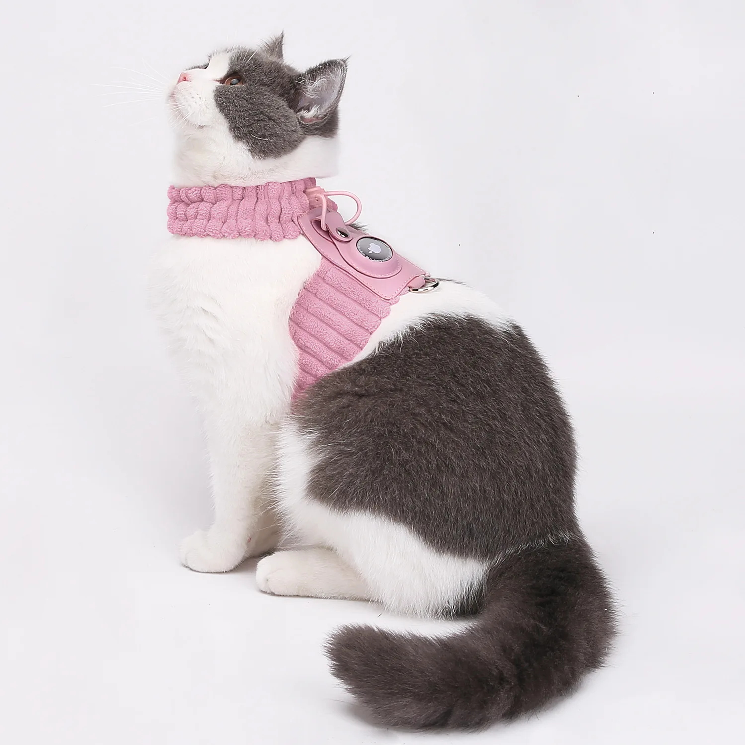 TOPETSNewPatentedCatAirtagHarnessSuitableforappleCatHarnesswithAirtagTrackerto