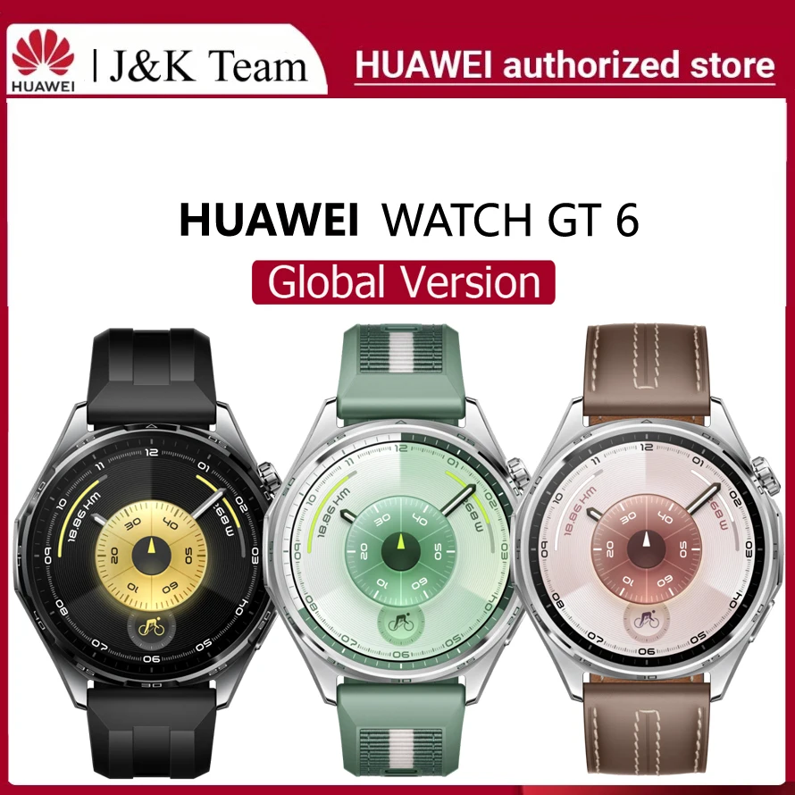 HUAWEI Watch GT 6 Smartwatch,Up to 21-Day Battery Life,Global