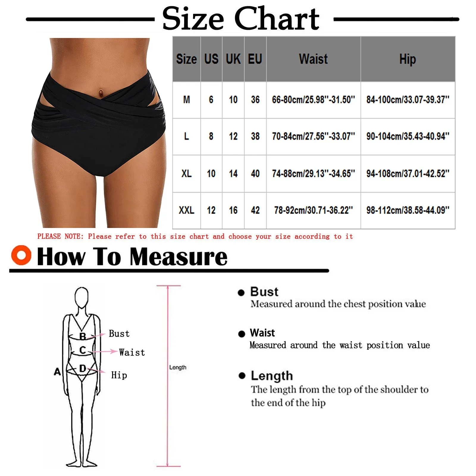 Women High Waist Ruched Bikini Bottoms Swimsuit Briefs Pants Swimwear Women 2023 Women'S Bathing Suits Women'S Swimsuits Bikini images - 6