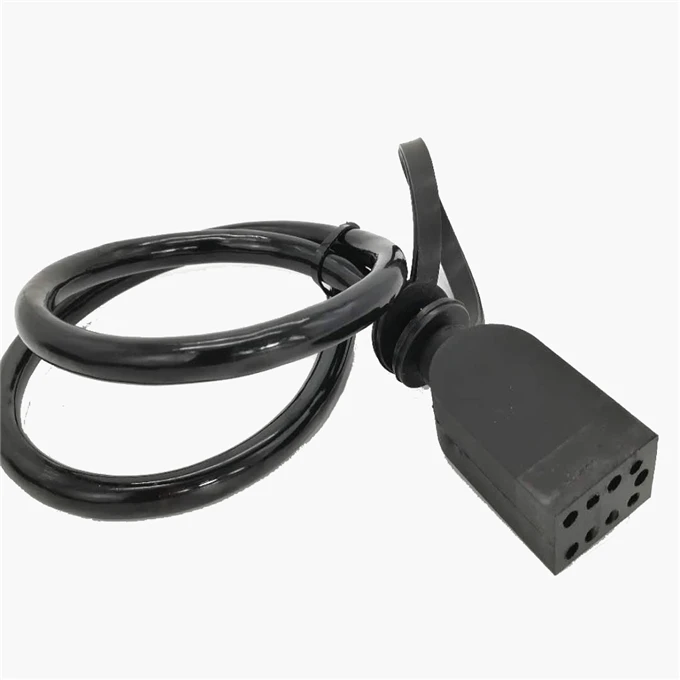 

IP68 9-контактный подводный влажный кабель riht angle, совместимый с водонепроницаемым разъемом subconn roc для подводного ROV AUV