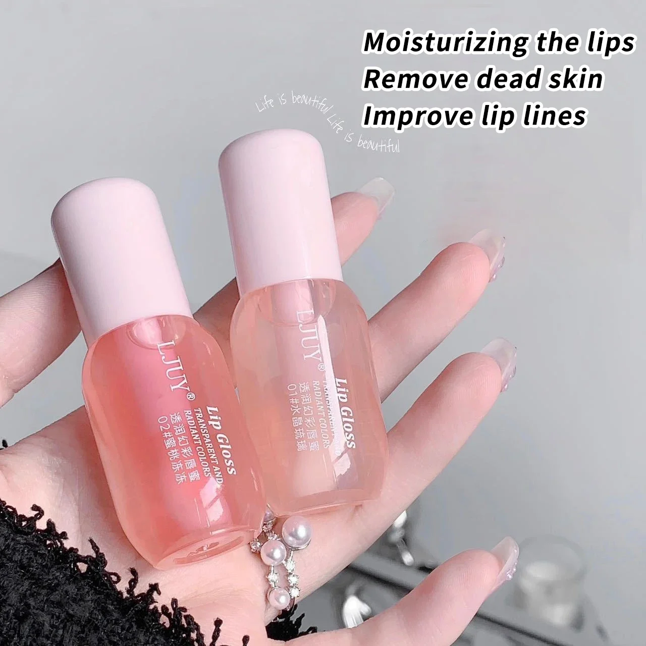 Description Picture 2 of itemLip balm transparent dilute lip lines student parity lip balm men's and women's lip balm