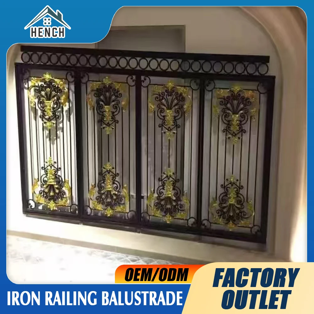 wrought iron railing balustrade balcony railing for sale