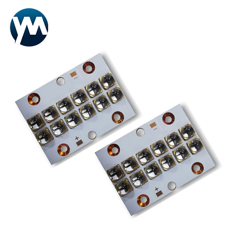 UV LED 120W Module 365nm 385nm 395nm 405nm Drying Offset Ink Printing Ultraviolet Curing Light Source 6565 10W Chips