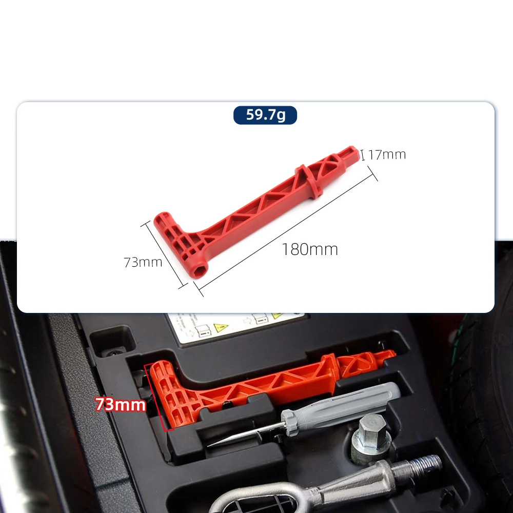 Per BMW X5 X6 E70 E71 2006-2017 Maniglia di rilascio del freno di stazionamento di emergenza per auto ABS 24507590395 Colorfast Facile controllo adatto - immagine 2