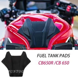 For HONDA  Stickers CBR650R CBR 650R CB650R CB 650 R  Motorcycle Accessories Fuel Tank Pads Middle Tank Decal Protector Tankpad