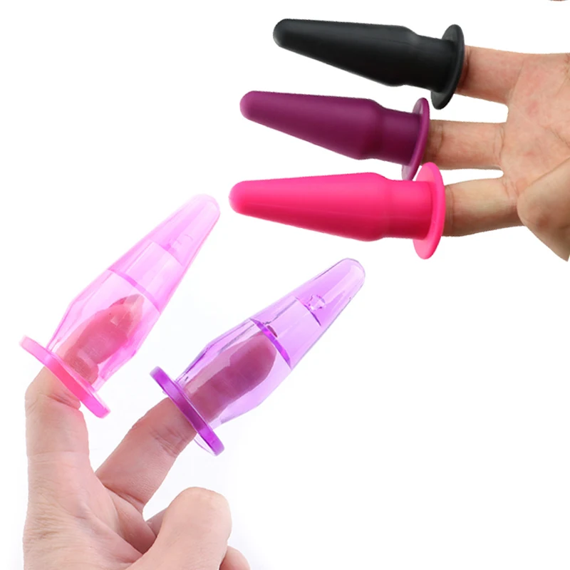 

БДСМ силиконовый палец анальные секс-игрушки для мужчин искусственная пробка мягкая резьба для стимуляции точки G искусственная Анальная пробка 18 секс-шоп