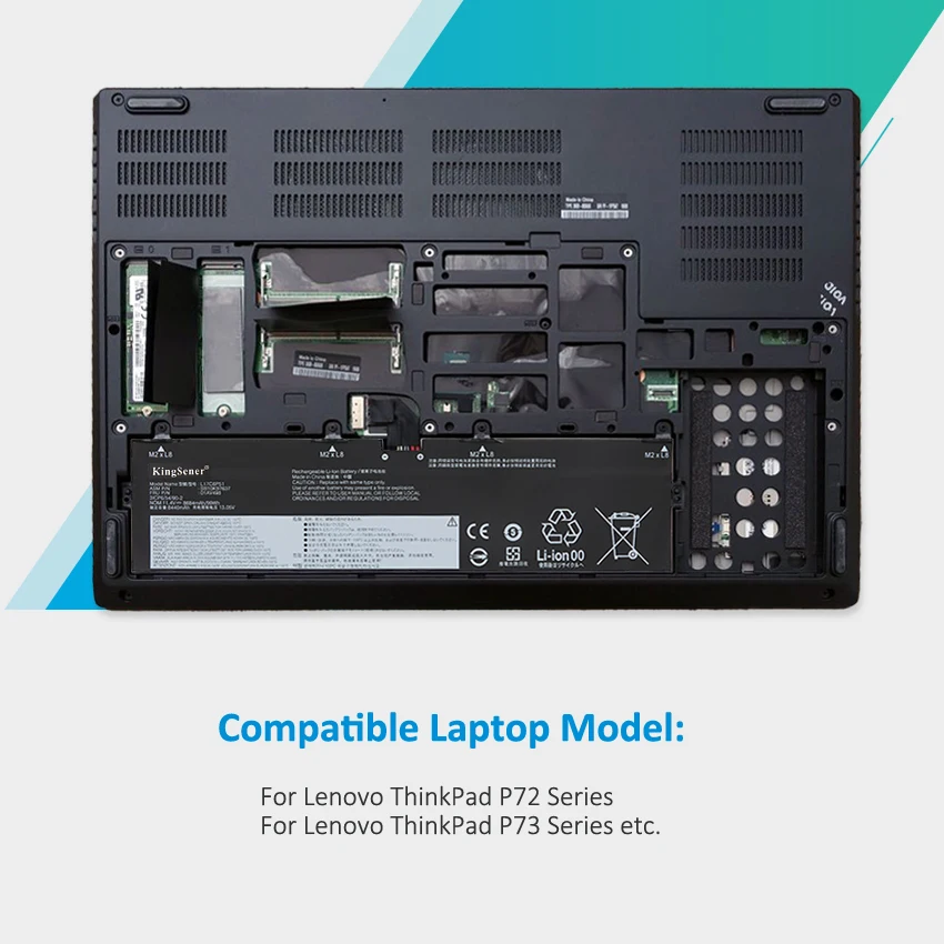 ThinkPad P72 Série P73 L17M6P52 01AV497 01AV498