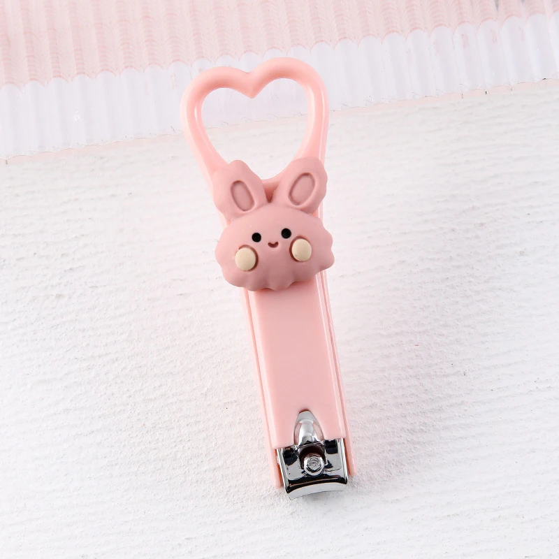Cute Cartoon Nail Clippers Convenient Portable Student Home Nail Clippers Stainless Steel Manicure Tools