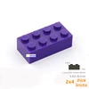 80pcs Bulk Building Blocks Thick Figures Bricks 2x4 Dots Educational Creative Size Compatible With 3001 Plastic Toy for Children 5