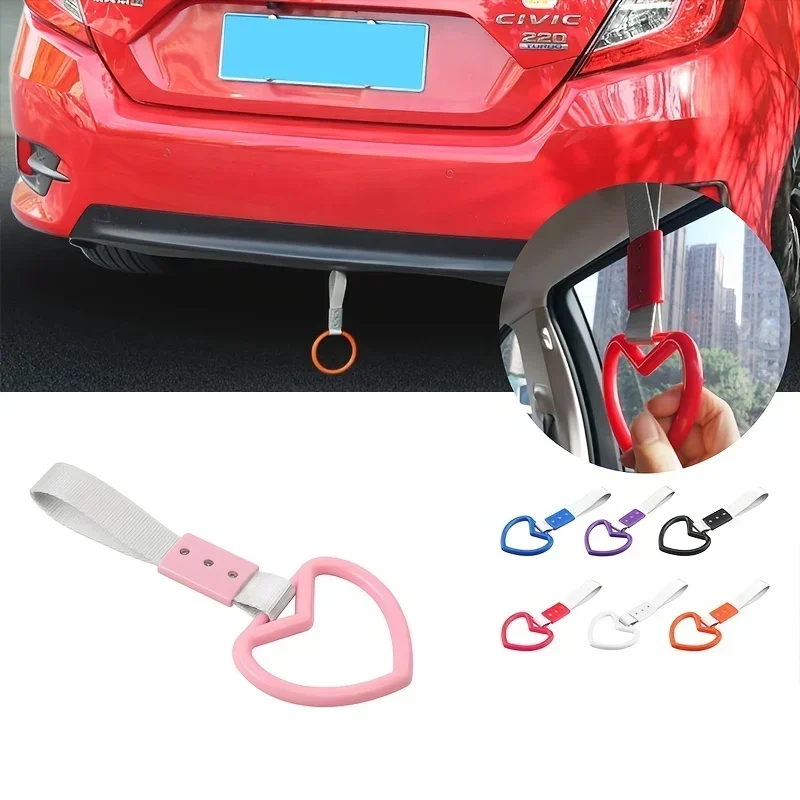 Nylon Car Handle Strap Charm for Rear Bumper Warning