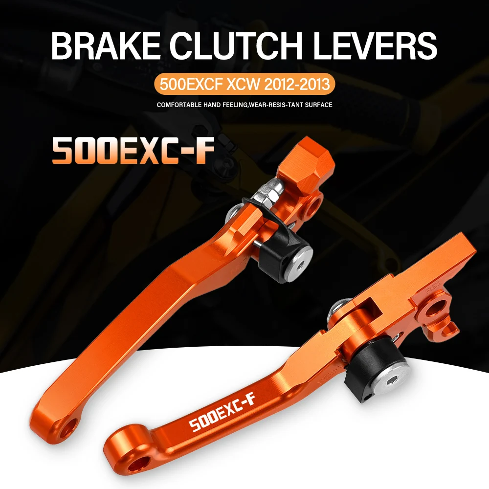 

Pivot Brake Clutch Levers FOR 500EXCF 500 EXC-F 2012 2013 Motorcycle Accessories Dirt Pit Bike Brakes Handles Lever