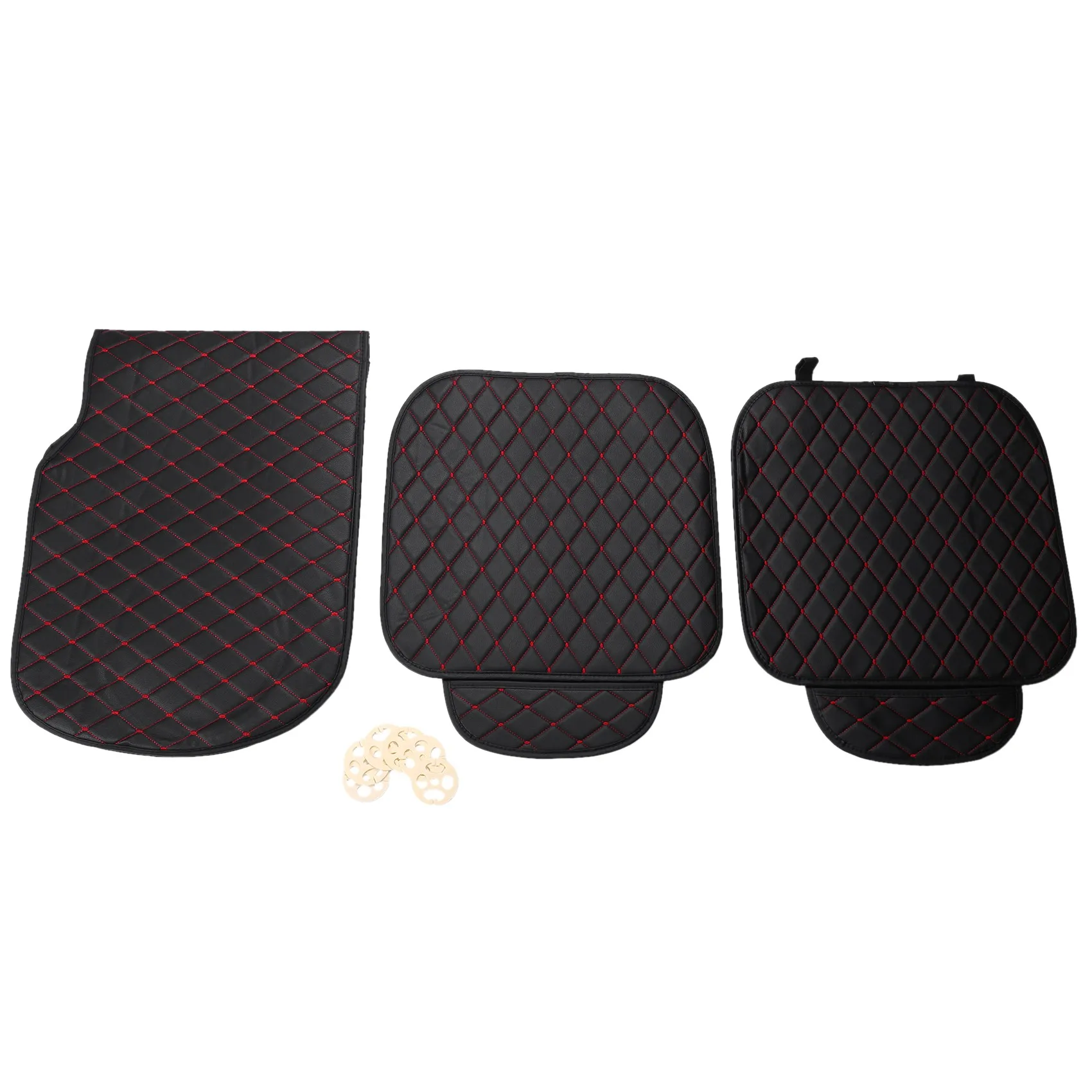 

Чехлы для автомобильных сидений (красный, 3 шт.)