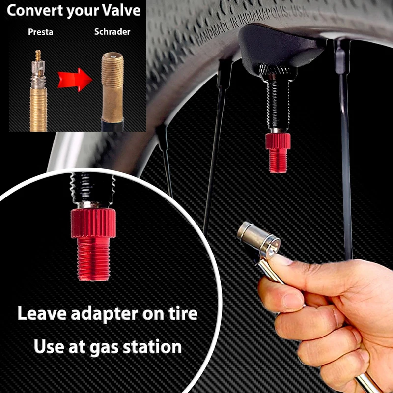 Ultralight TPU Bicycle Inner Tube with Valve Converter