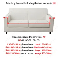 Geometric Elastic Slipcovers for Living Room Modern Sectional Corner Sofa Couch Cover Sofa Cover Chair Protector 1/2/3/4 Seater 2