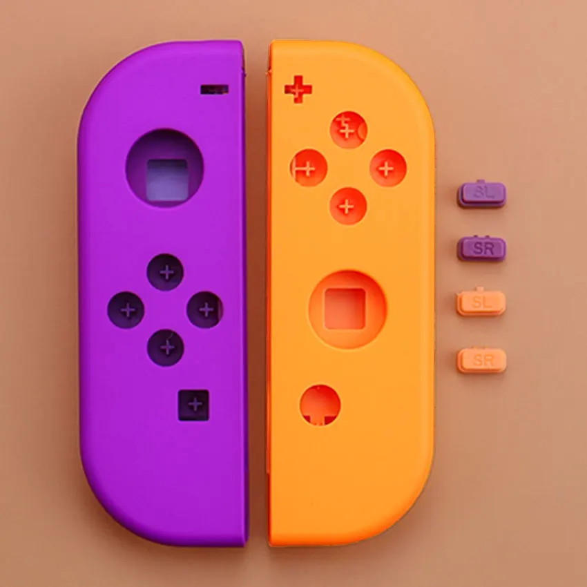 ChengHaoRan Für Schalter Ersatz Kunststoff Shell Cover SL SR Tasten Für NS Schalter Joy Con Controller Gehäuse Fall – Detail 2
