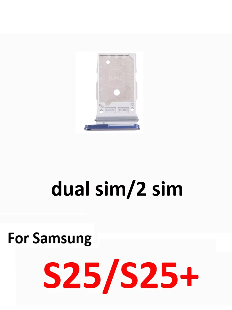 For Samsung Galaxy S25 Ultra S938 S938B Phone SIM Card Tray Chip