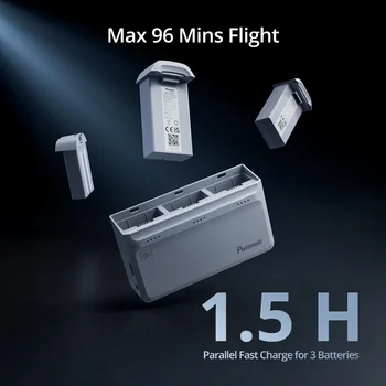 Potensic C0 4K GPS Professional Drone Max 6-KM, 3-Axis Gimbal, Visual Tracking, QuickShot, Under 249g, Return to Home-ATOM 3