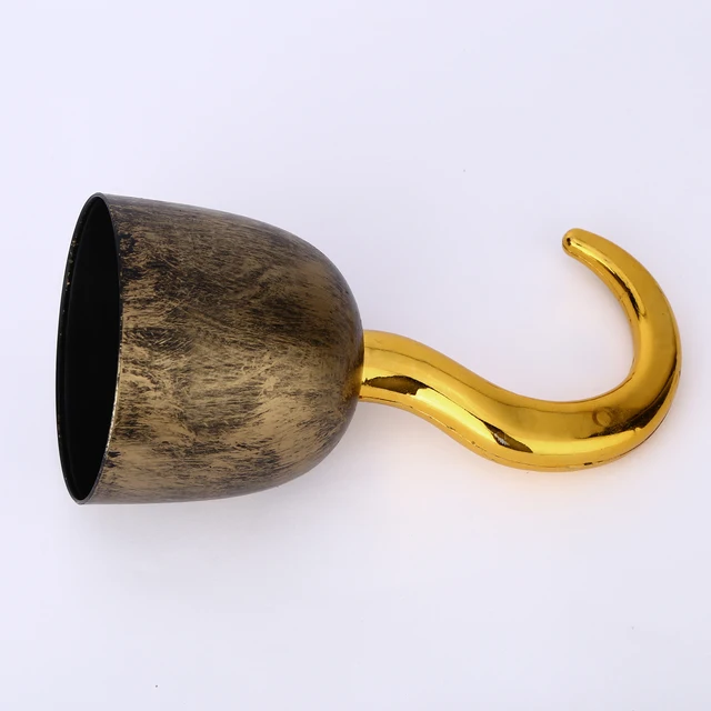 Halloween Pirate Hook Hand Decor Costume Party Cosplay Pirates Caribbeans Captain Dressed Up Tool Masquerade Accessories Hook 6