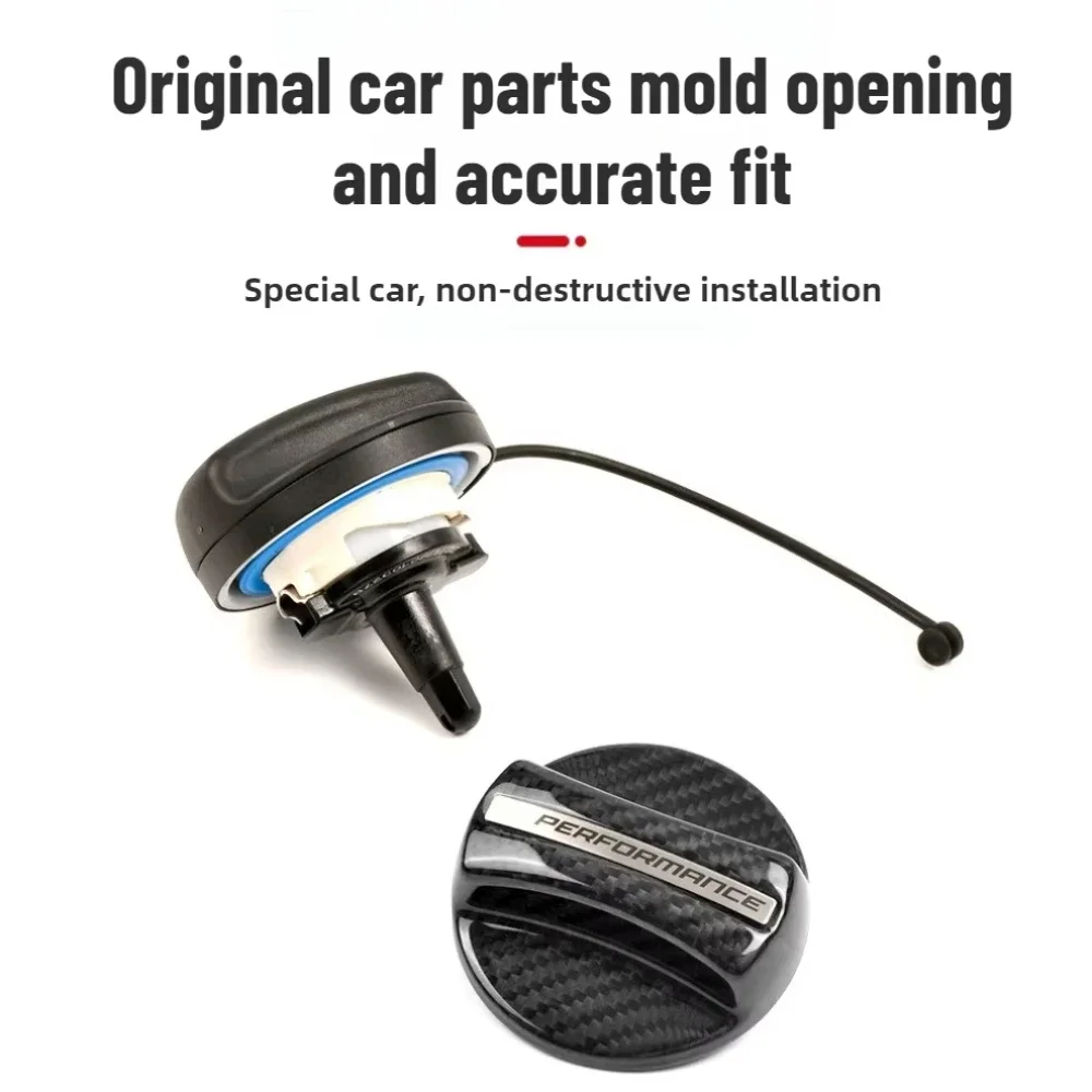 Fuel Tank Cap Carbon Fiber Fuel Tank Cap Trim Cover For BMW E90 E92 F01 F02 G02 G30 F10 F11 F12 F16 F20 F21 F30 F31 F32 F34 F36 F80 F82 M3 M4