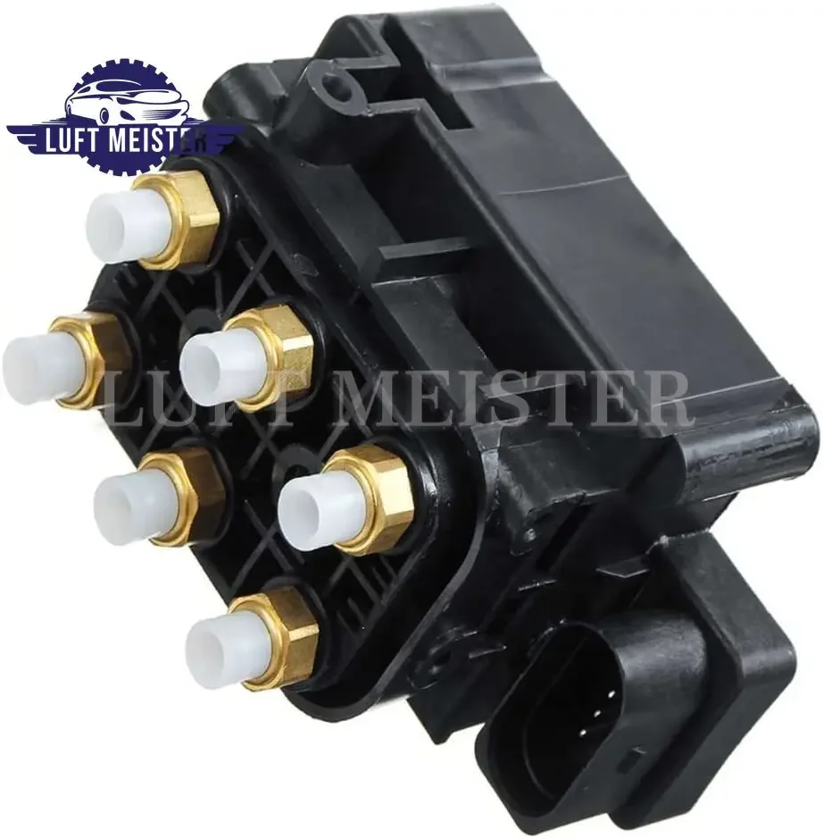 Air-Suspension-Compressor-Solenoid-Valve-Block-For-Audi-Q7-Porsche ...