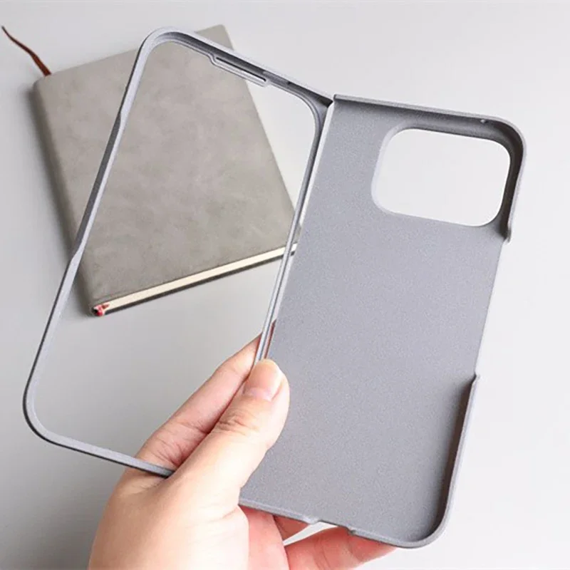 Sandstone Matte Hard PC Flip Phone Case for Google Pixel 9 Pro Fold Ultra Thin Anti-fall Full Protect Bumper for Pixel Fold 2 phone case,phone protector cover