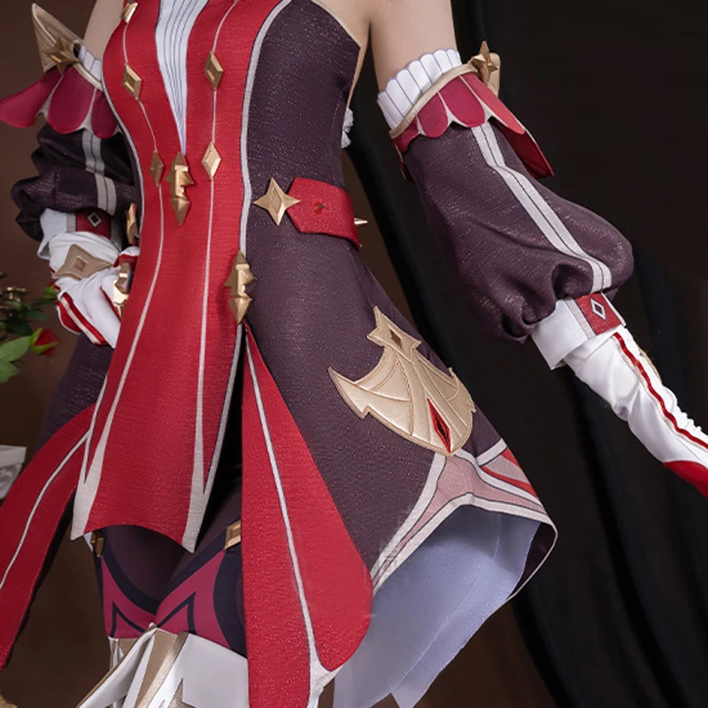 

New! Chevreuse Cosplay Genshin Impact Fontaine patrol Female backless uniform New Costume C