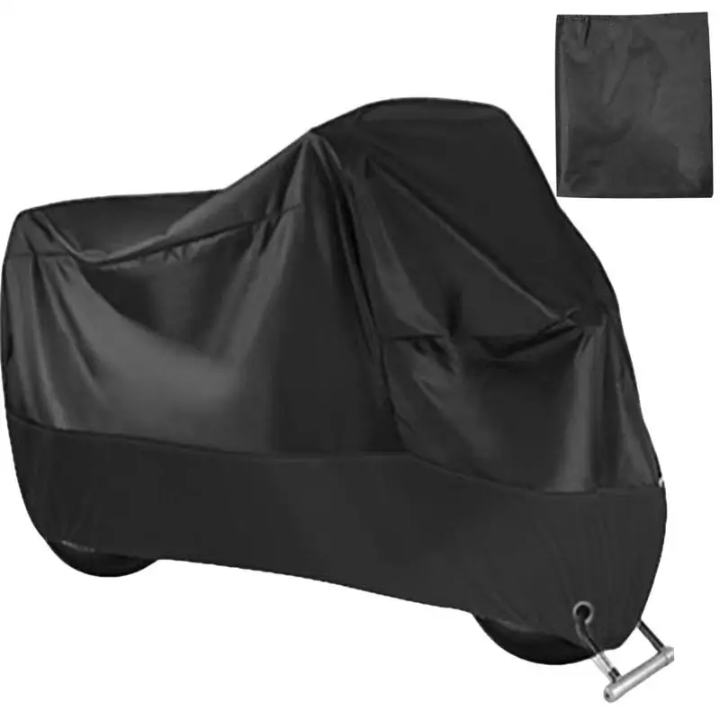 Universal Waterproof Outdoor Protection Scooter Shelter Tear Proof Cover With Lock-Holes Storage Bag For Most Motorcycles Cloth outdoor cover sandpit pool sandbox cover with drawstring dustproof waterproof bunker garden oxford cloth shelter canopy
