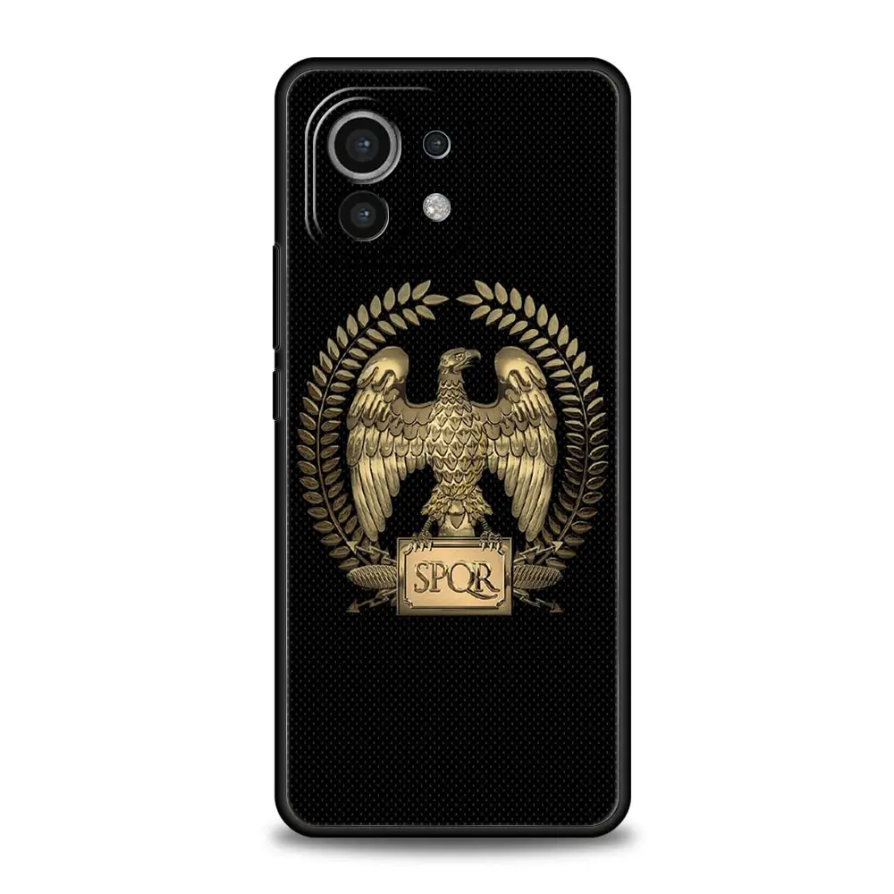 Roman Empire Emblem Soft Phone Case Cover