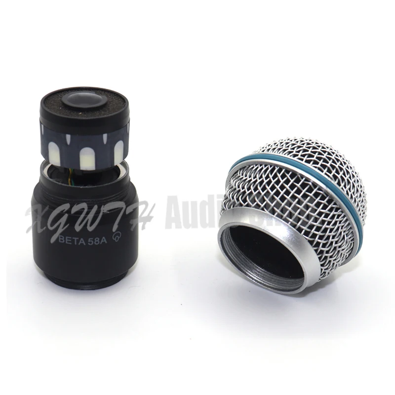 Replacement Wireless Handheld Microphone Grille Cartridge Capsule Head Shure BETA58A SM 58 PGX2 PG4 SLX2 SLX4 Frame Shell wireless microphone,microphone accessories,microphone capsule,microphone grill mesh