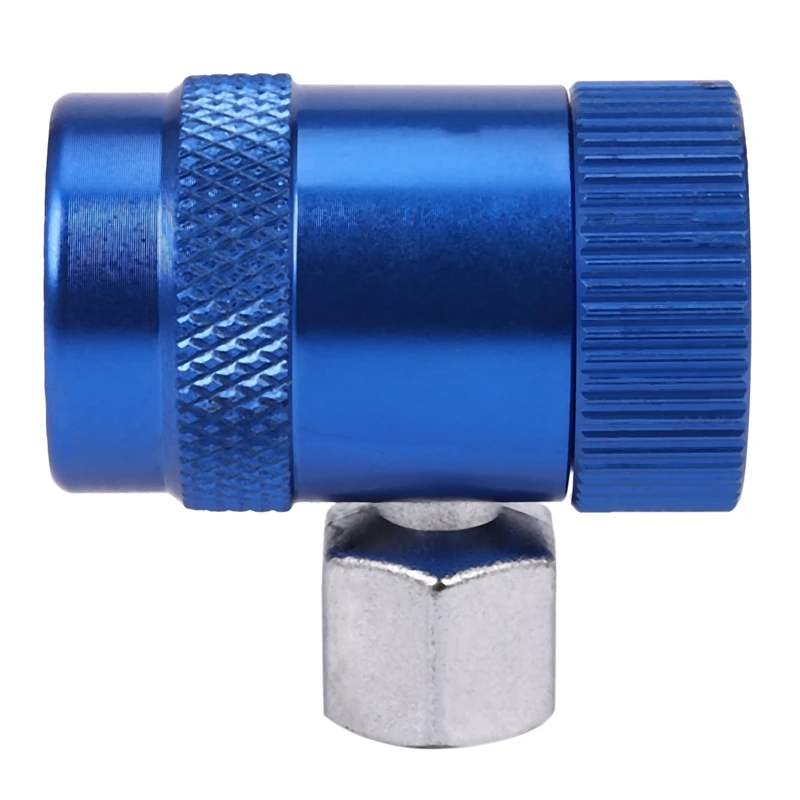AUTO -Car Auto AC High / Low Side R1234yf Quick Couplers Adapters Conversion Kit With Manual Couplers