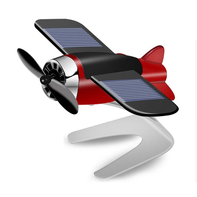 Kaufe Kreative Solar Auto Aromatherapie Flugzeug Dekoration Anti