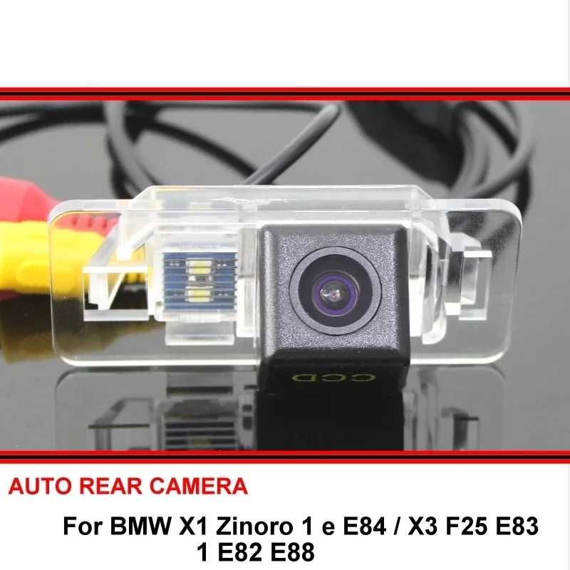 

Fisheye For BMW 1 E82 E88 X1 Zinoro 1 e E84 X3 F25 E83 HD CCD Night Vision Car Reverse Backup Rearview Parking Rear View Camera